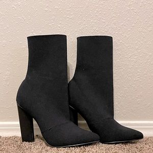 Spandex like sock booties